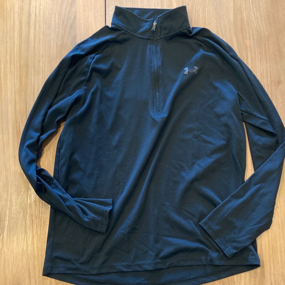 Under Armour Midnight black Quarter-Zip Top